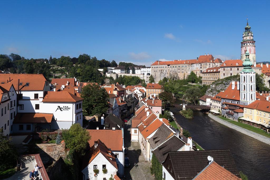 Arcadie Hotel & Apartments Český Krumlov Dış mekan fotoğraf
