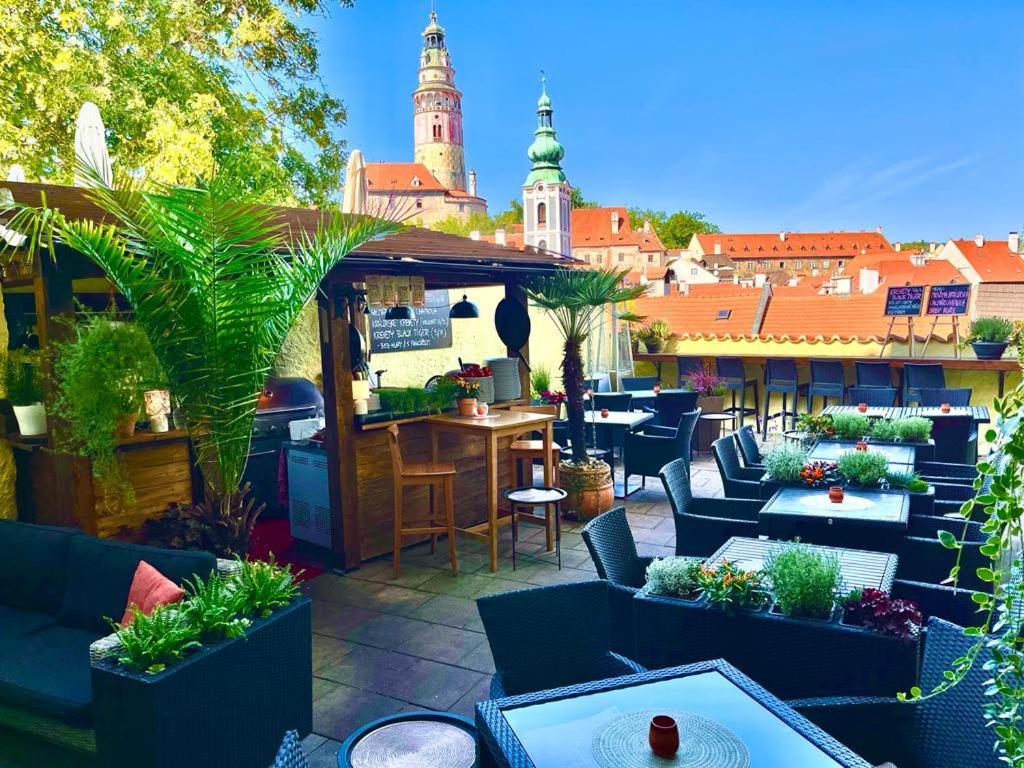Arcadie Hotel & Apartments Český Krumlov Dış mekan fotoğraf