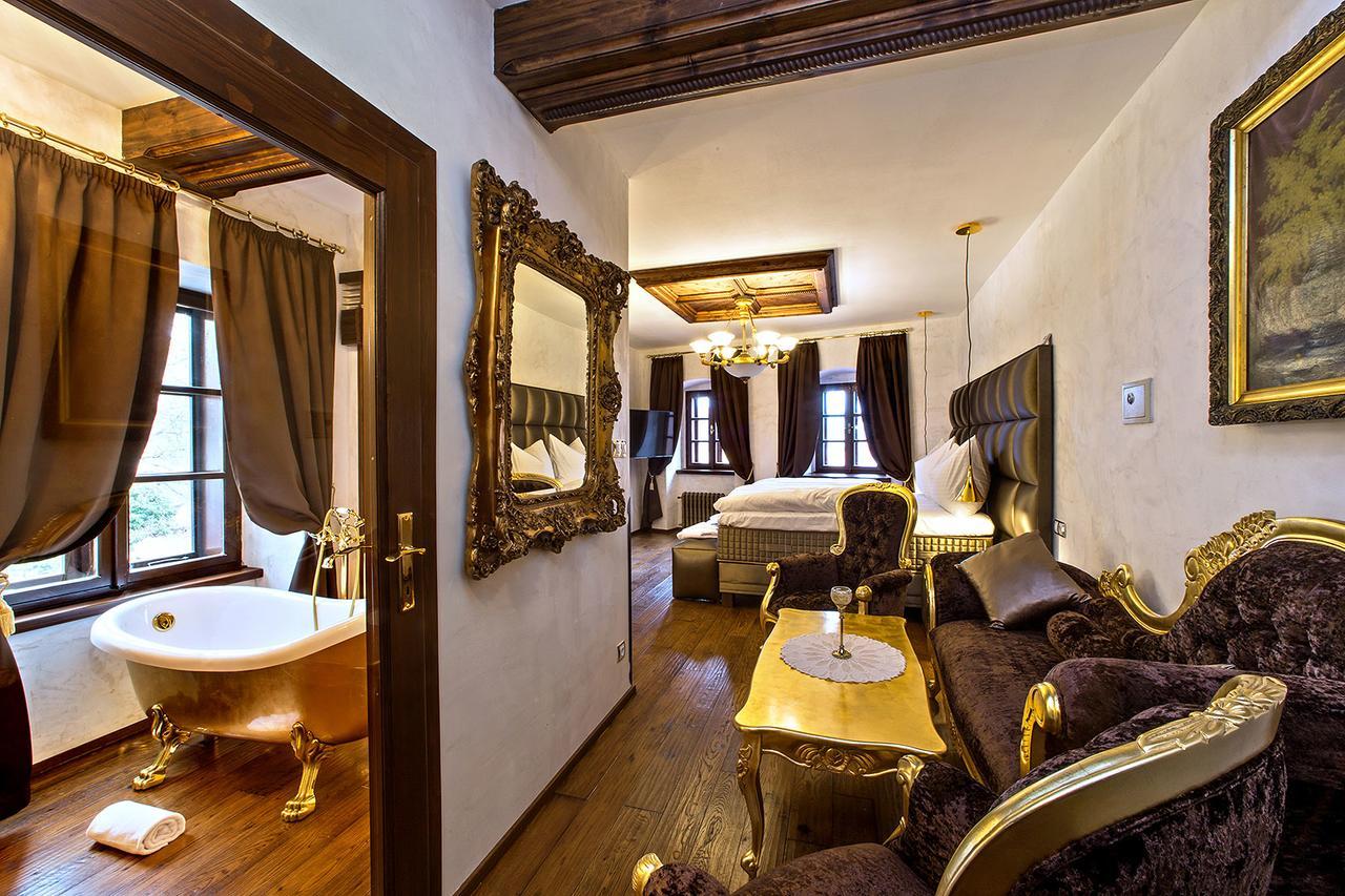 Arcadie Hotel & Apartments Český Krumlov Dış mekan fotoğraf
